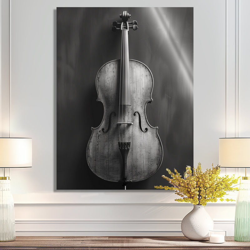 Gris gris, projecteur de violoncelle, reproduction d'art mural, Sans cadre, H 34 po x l 44 po
