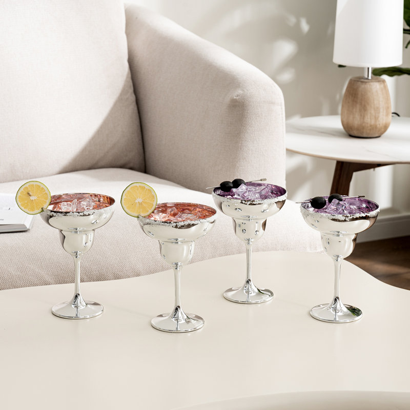 295.7ml Silver Margarita Glass