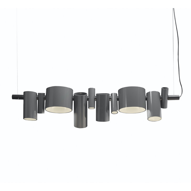 Dancing Queen 1 - Light LED Pendant, Gloss Gray