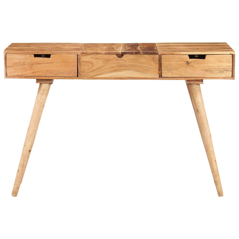 Uinta Dressing Table with Mirror, Natural