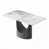 Plateau gris/ base noire