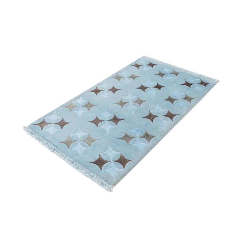 Tapis bleu 3x5 Philip