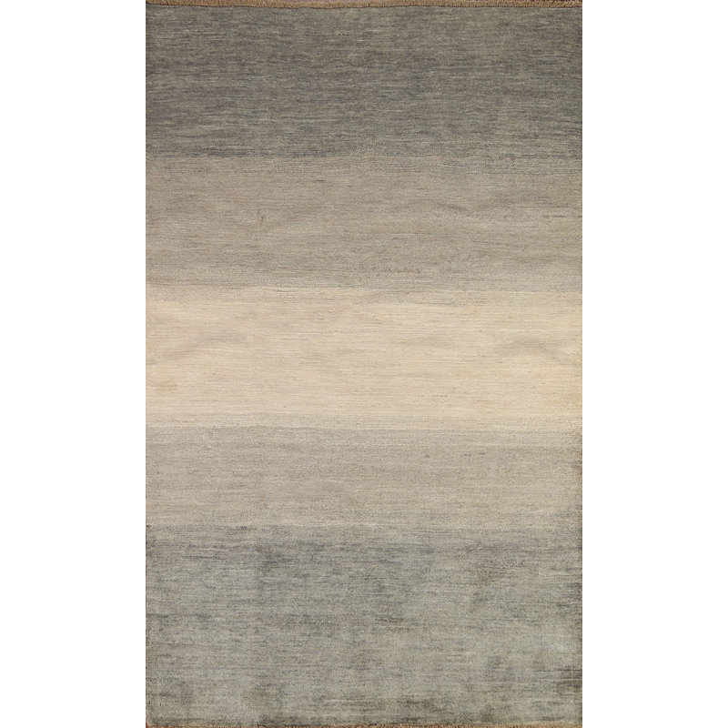 Tapis oriental contemporain Gabbeh 6 x 8