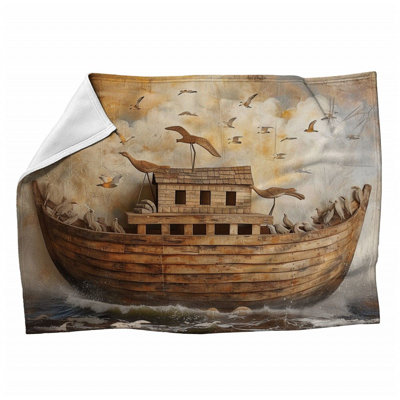 Jeté en molleton Ark - couvertures douces Mythology - jetés pour canapé, lit et chaises