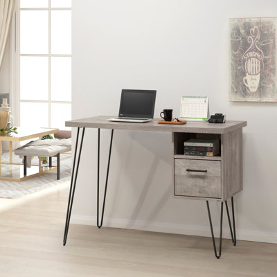 Grey Oak Desk