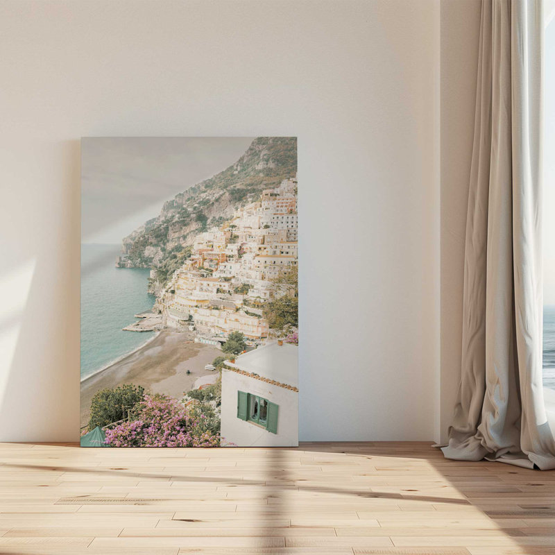 Impression sur toile Seaside Heights, H 18 po x l 12 po x P 1,25 po, Toile tendue