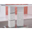 Glass Top Metal Base Dining Table-184317882