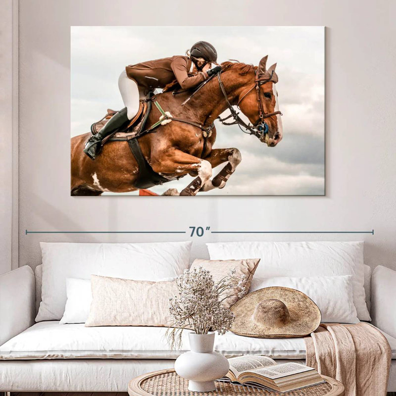 Sireci Equestrian Show Jumping, 34" H x 51" W