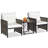 Lura 2 - Person Patio Conversation Set with Cushions-1722310121