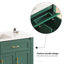 Ensemble de meuble-lavabo avec lavabo en résine-130062431