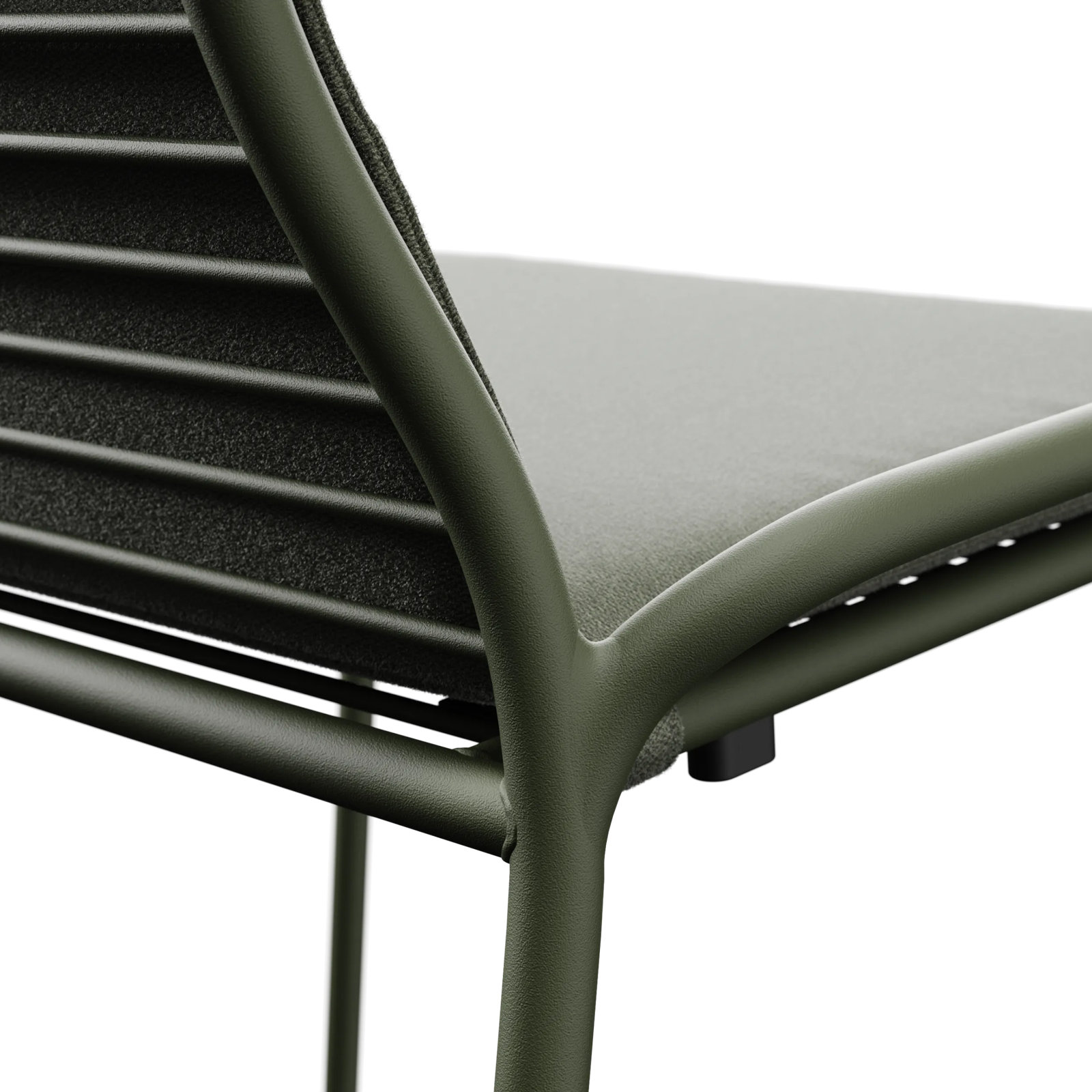 XY Stackable Sunbrella® Patio Side Chair, Olive