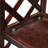 3 Console Table, Cherry Tone, With Solid Construction And Extra Storage Table Shelves, Wood Finish