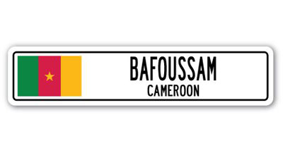 Plaque de rue en aluminium Broughton Bafoussam