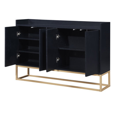 4-door sideboard cabinet, living room or kitchen