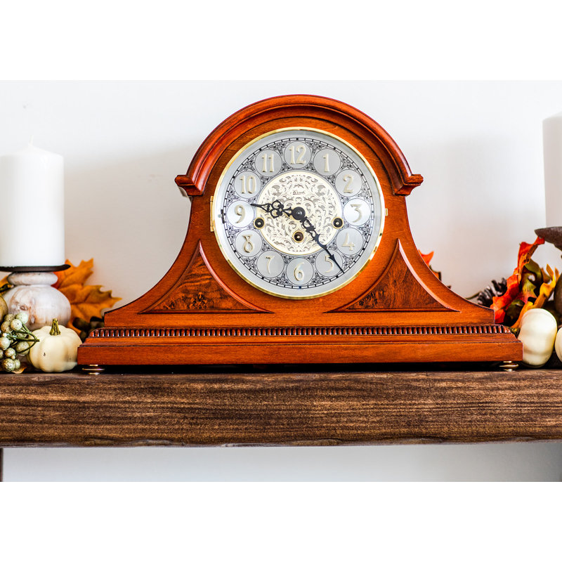 Tambour Mechanical Clock, Cherry