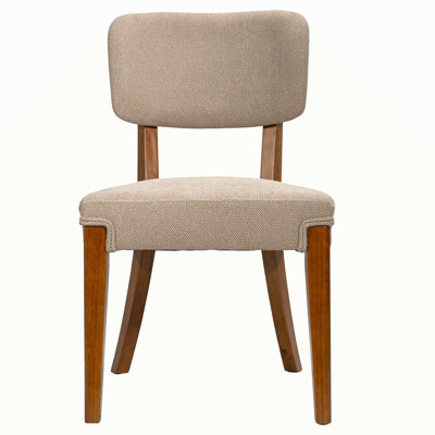 Modern Armless Dining Chairs Set Of 2, Contemporary Side Chairs With Wood Legs - Versatile Accent Chairs For Dining Room, Kitchen, Or Living Room