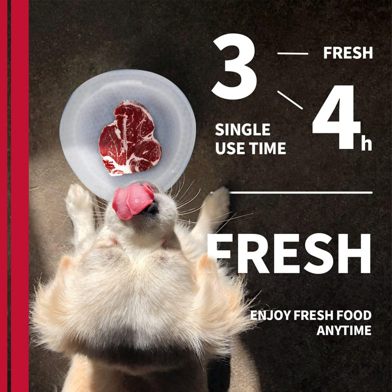 Pet Dog Cooler Bowl Frosty Bowl Keeps Water Cool And Fresh 350ML/500ML/1500ML