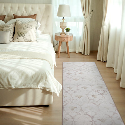 Tapis ivoire tissé à plat Leilani