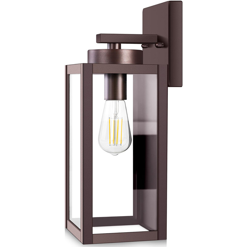 Outdoor Wall Light Fixtures, Oil-Rubbed Bronze
