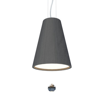 Luminaire suspendu conique Cristais