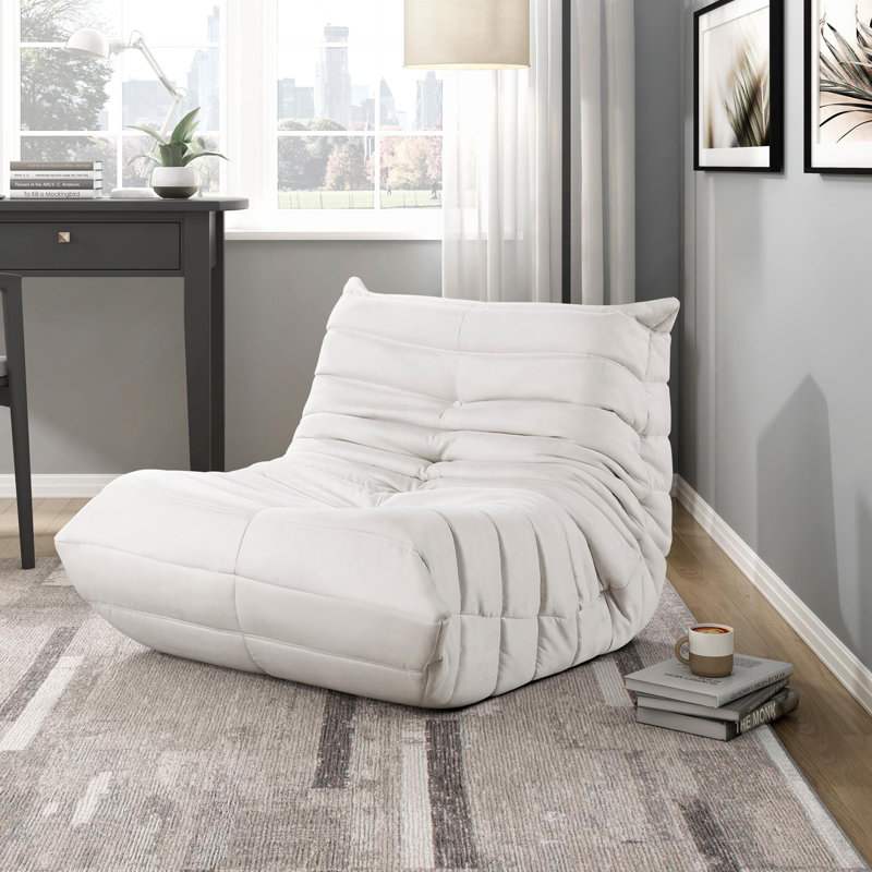 Fauteuil d'appoint Luxury, Microfibre beige