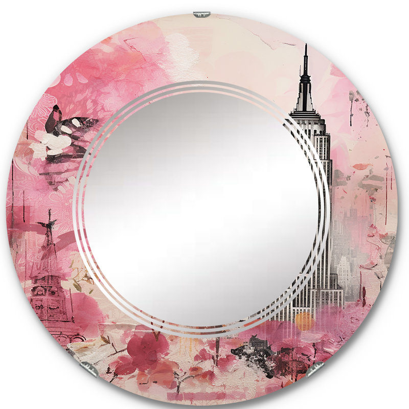 Miroir mural Zylynn, 24 po x 24 po