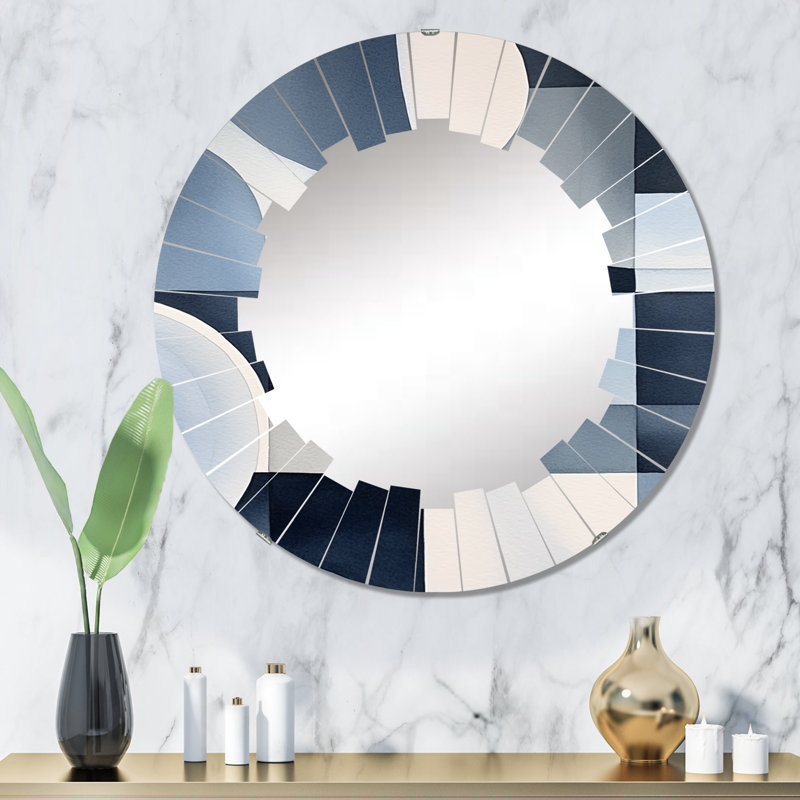 Miroir mural Myrtou, 32 po x 32 po