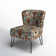 Chaise d'appoint en polyester de 26 po de large Gael