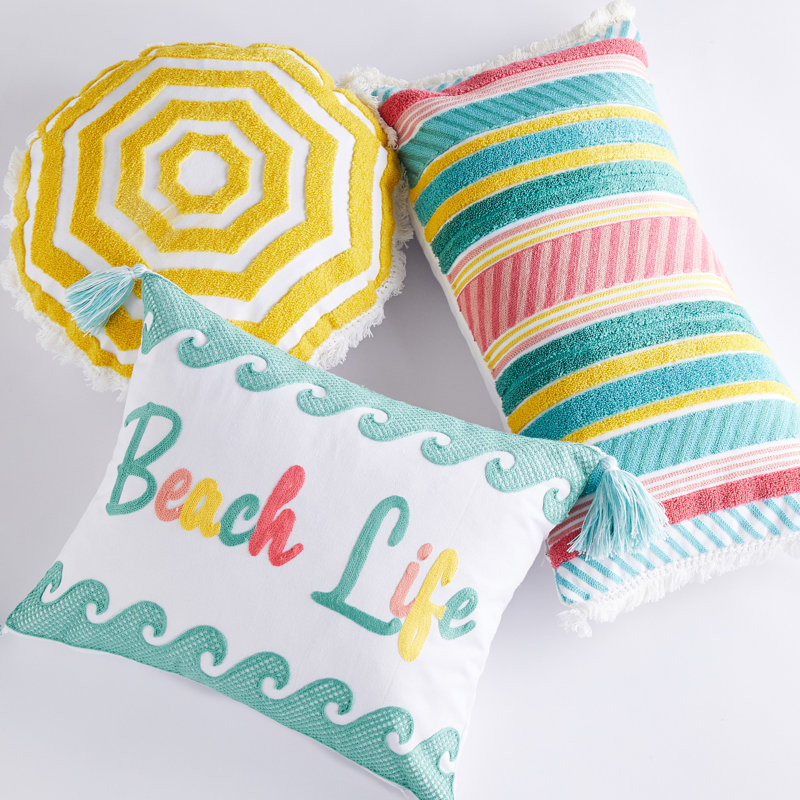 Summertime Stripes Pillow