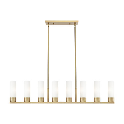 Luminaire suspendu 6 lumières avec abat-jour Scherer