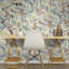 Papier peint bleu Notting Hill-387879526