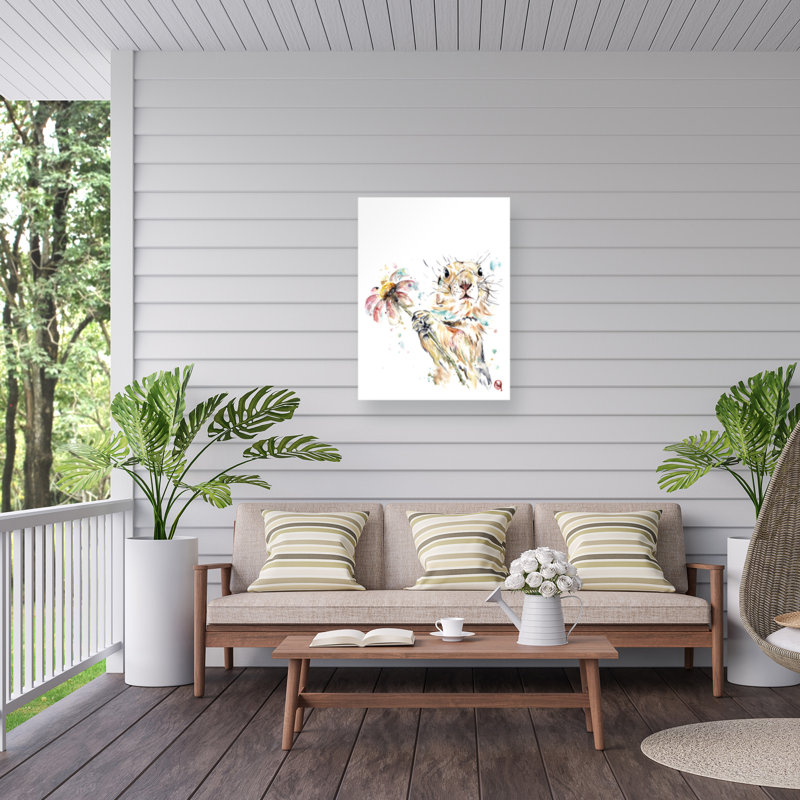 Toile pour l'extérieur Lisa Whitehouse, H 14 po x l 19 po