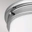 Ember Glass Flush Mount