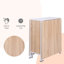 Rezac Extendable Metal Base Dining Table