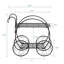 Support pour plante alluviale
