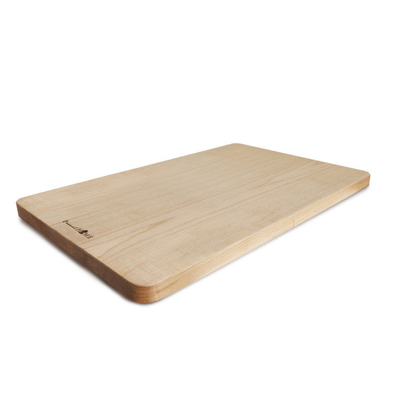 Maple Rectangular Cutting Board with Juice Groove