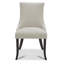 Chaise rembourrée en tissu Performance-71613368