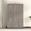 Armoire 3 portes avec 2 tiroirs