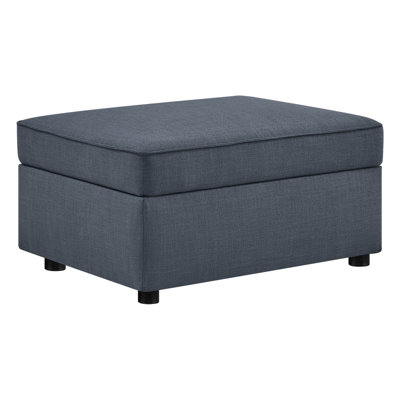 Hymes Upholstered storage ottoman 