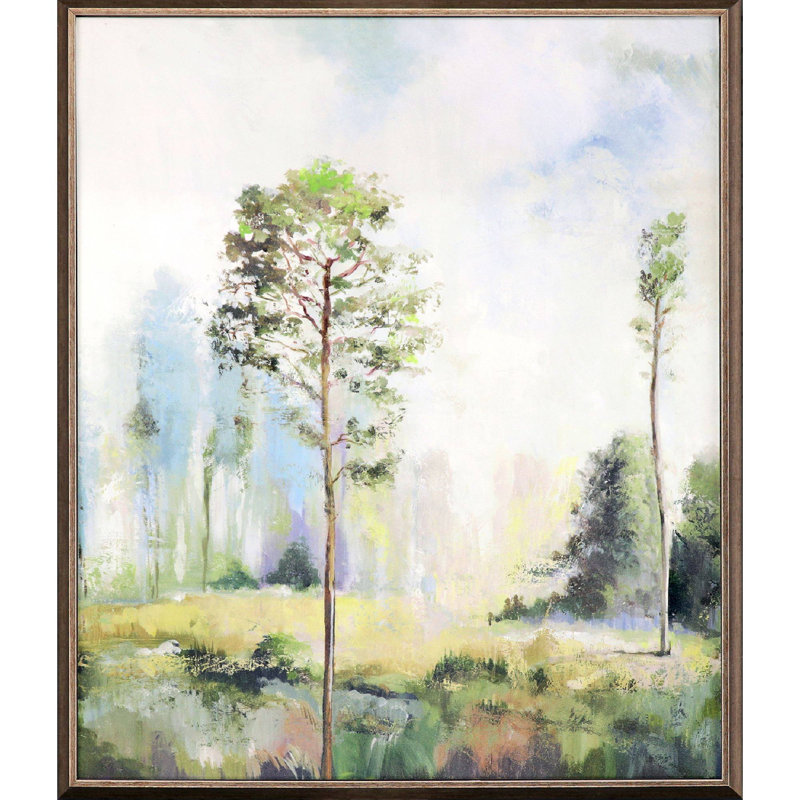 " Tall Green Trees I "