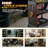 3-Tier Heavy-Duty Detailing Cart With Hooks Rolling PP Utility Cart For Garage, Mechanics & Auto Detailing