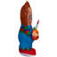Chucky tenant une citrouille universelle Airblown Stylized