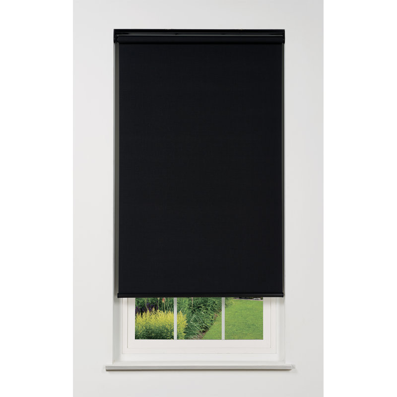 Store enroulé semi-transparent, Blanc, l 70,5 po x L 78 po