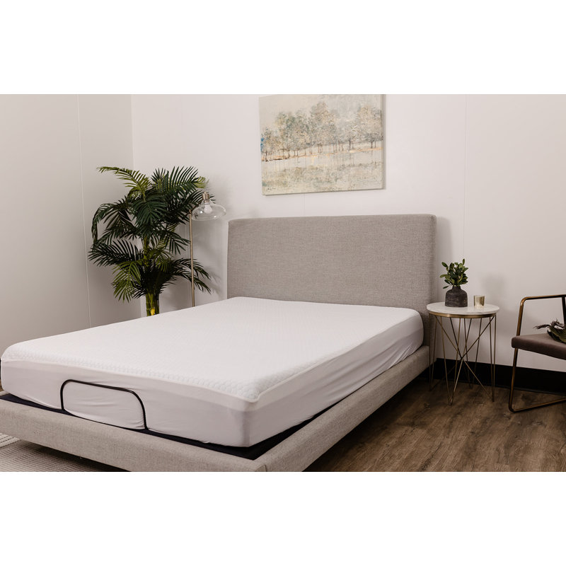 Housse de protection rafraîchissante pour matelas hypoallergénique, Très grand