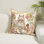 Coussin brodé hibou brodé