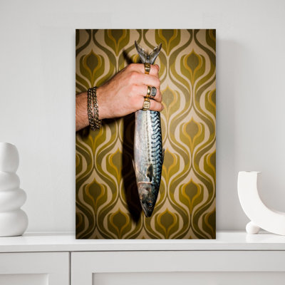 Art rétro poisson rétro