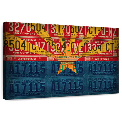 License Plates Arizona Flag