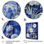 «Blue Boho Flower Pottery I» - art mural Boho-648838110-648838098