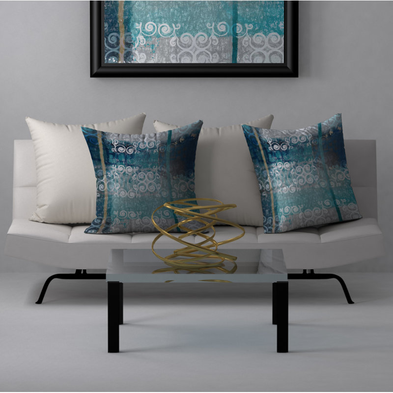 Housse de coussin carrée/insert, 20 po x 20 po