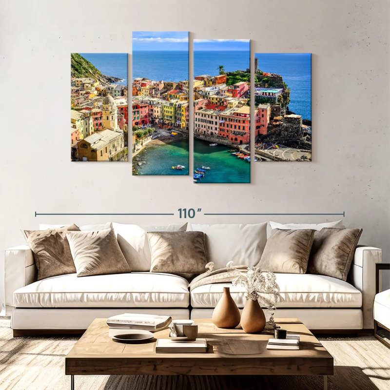 Lynelle Vernazza Village, H 54 po x l 84 po